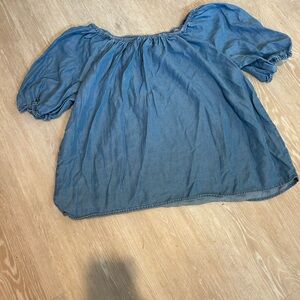 Denim Blouse